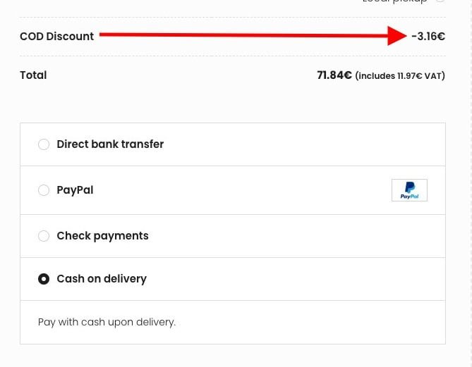 How to add Payment A Gateway Based Discount in Woocommerce?